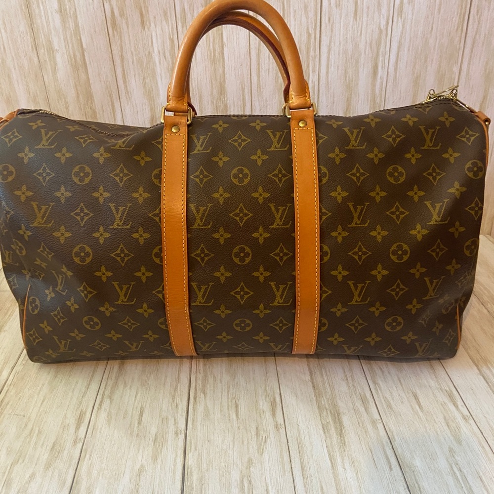 LOUIS VUITTON Keepall Bandouliere 50 - Picture 3 of 8